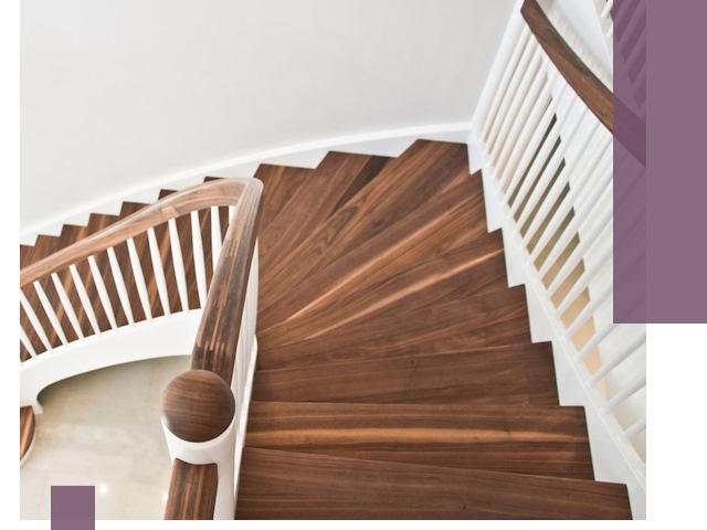 Деревянные лестницы под ключ в Чите — изготовление и монтаж