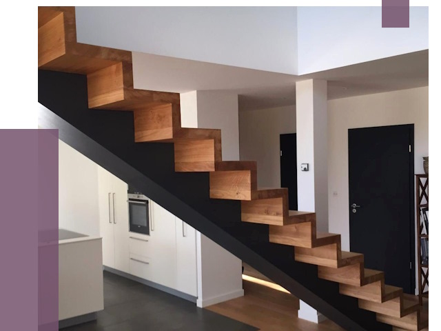 Изготовление деревянных лестниц в Чите от 87975 руб. | ПРОЛЁТ-Чта