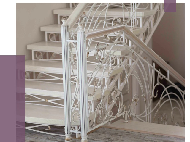 Изготовление кованых лестниц на заказ в Чите от 87975 руб. | ПРОЛЁТ-Чта