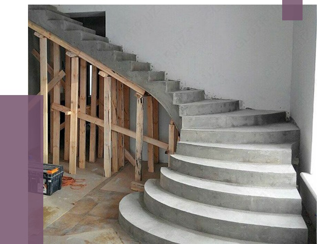 Изготовление бетонных лестниц под ключ в Чите от 20183 руб. | ПРОЛЁТ-Чта