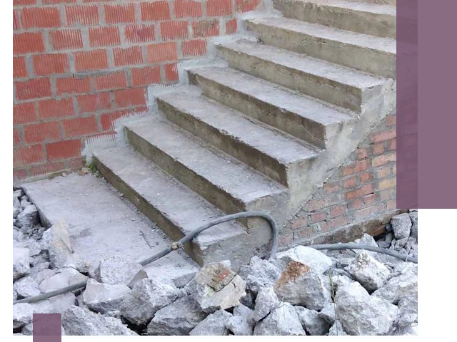 Демонтаж бетонных лестниц в Чите: быстро и безопасно