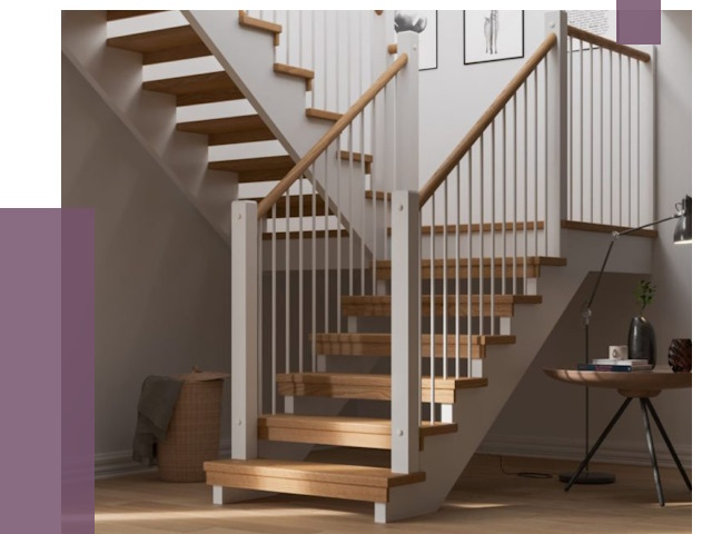 Маршевые лестницы в Чите от 38554 руб. — монтаж | ПРОЛЁТ-Чта