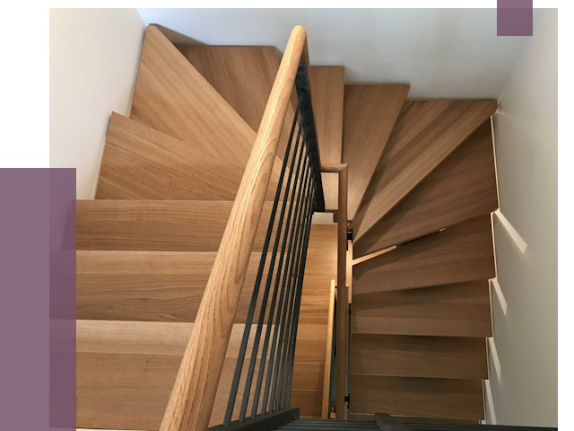 П-образные лестницы в Чите под ключ от 49163 руб. | ПРОЛЁТ-Чта