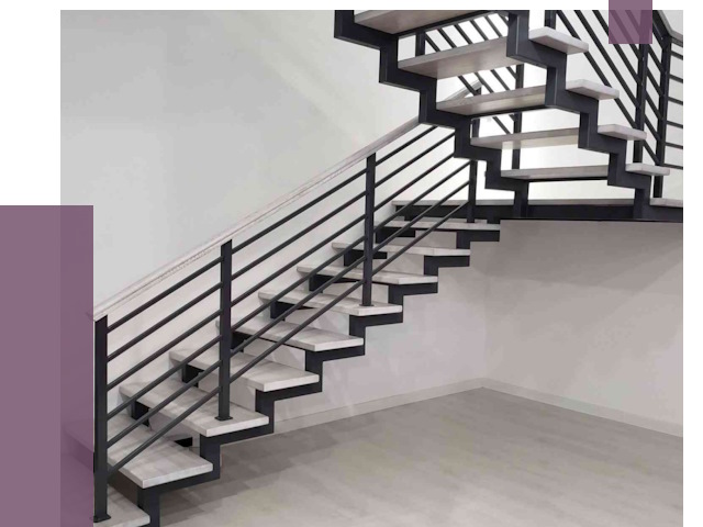 Лестницы на металлокаркасе под ключ в Чите от 12938 руб. | ПРОЛЁТ-Чта