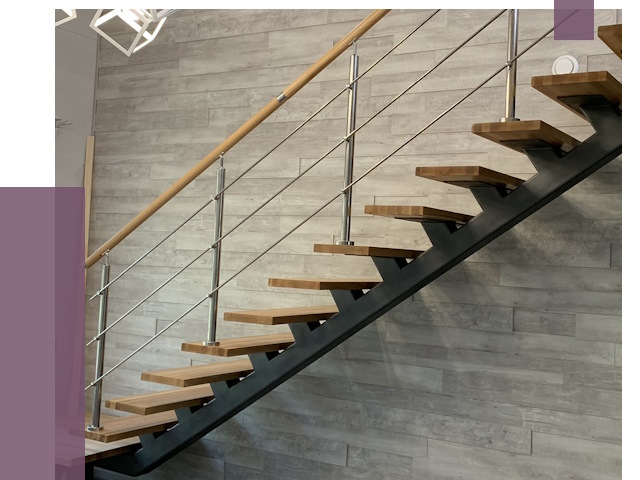 Изготовление лестниц на монокосоуре в Чите от 77108 руб. 