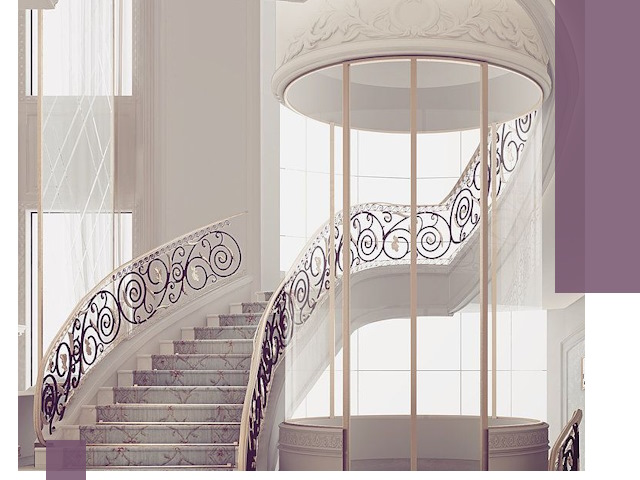 Элитные лестницы на заказ высокого класса в Чите