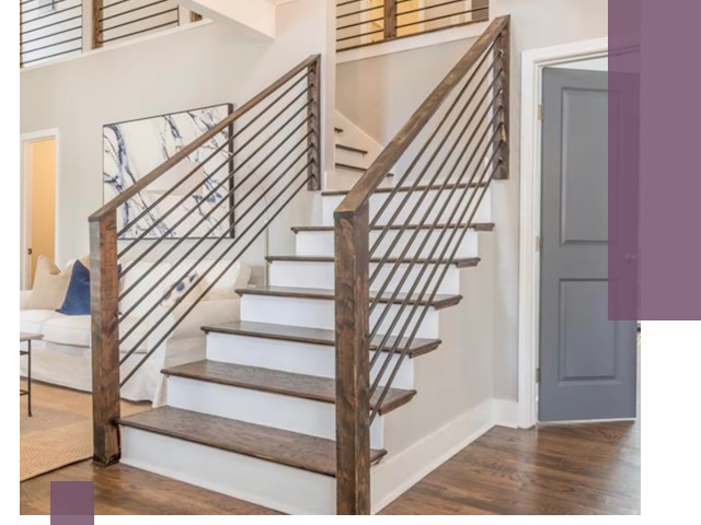 Лестницы для коттеджа под ключ в Чите — изготовление и монтаж