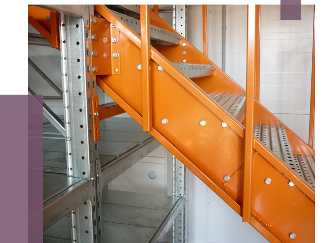 Лестницы для склада в Чите от 77625 руб. — решения | ПРОЛЁТ-Чта
