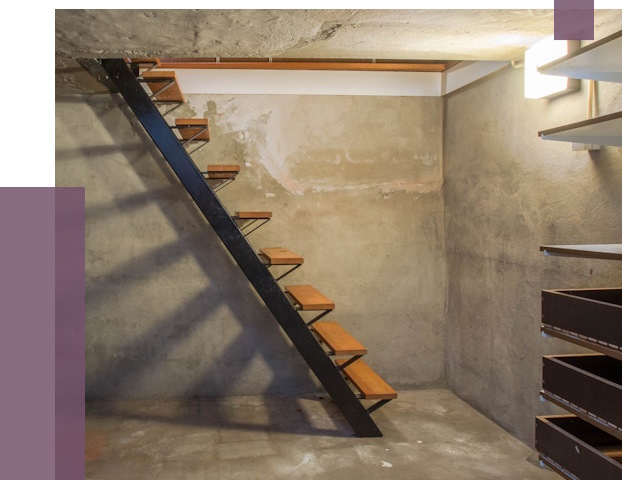 Лестницы в подвал в Чите от 13300 руб. — монтаж | ПРОЛЁТ-Чта