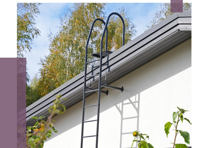 Лестницы на крышу в Чите от 19355 руб. — монтаж и монтаж ПРОЛЁТ-Чта