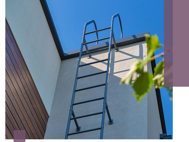 Лестницы на крышу в Чите — изготовление, монтаж, демонтаж