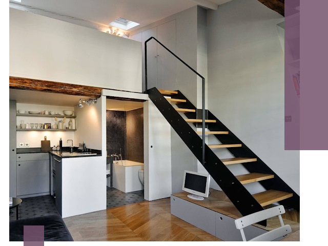 Лестницы на антресоль под ключ в Чите — изготовление и монтаж