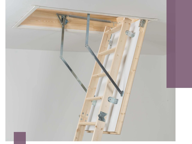 Установка чердачной лестницы под ключ в Чите