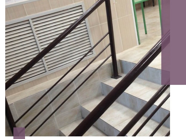 Изготовление перил из металла под ключ в Чите