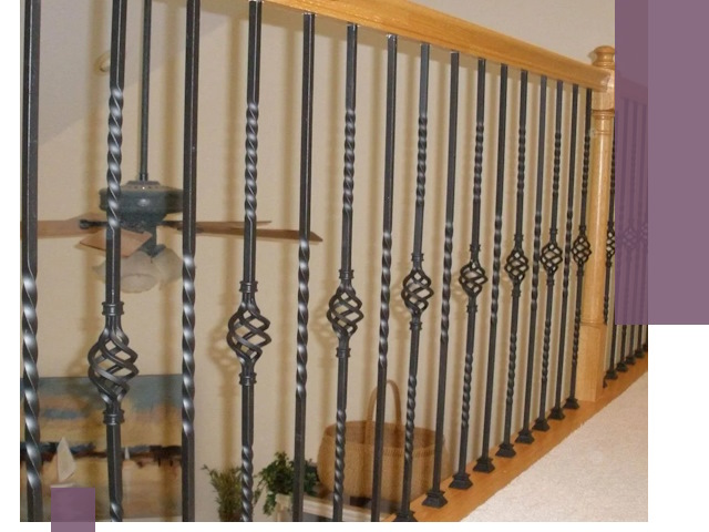 Изготовление и монтаж кованных перил в Чите под ключ