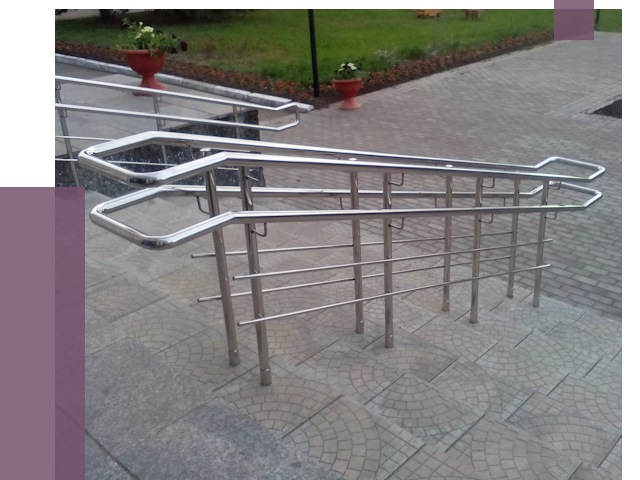 Перила для инвалидов в Чите от 7680 руб. под ключ | ПРОЛЁТ-Чта