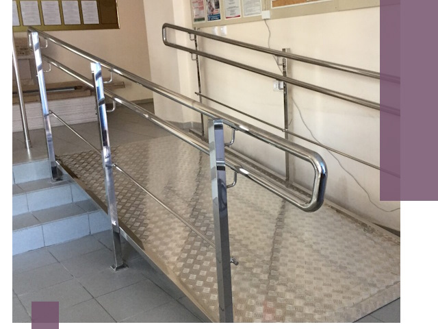 Перила для инвалидов в Чите — надежные поручни и ограждения