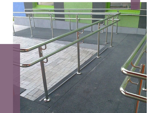 Ограждения пандусов в Чите от 4399 руб. монтаж | ПРОЛЁТ-Чта