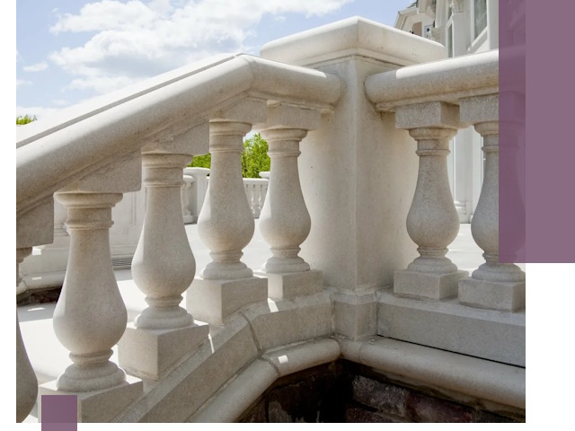 Балюстрады из металла и камня под ключ в Чите