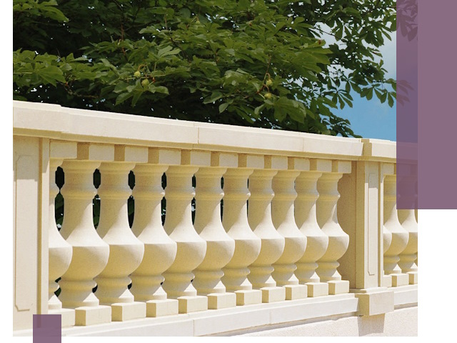 Установка балюстрады в Чите: изготовление и монтаж под ключ