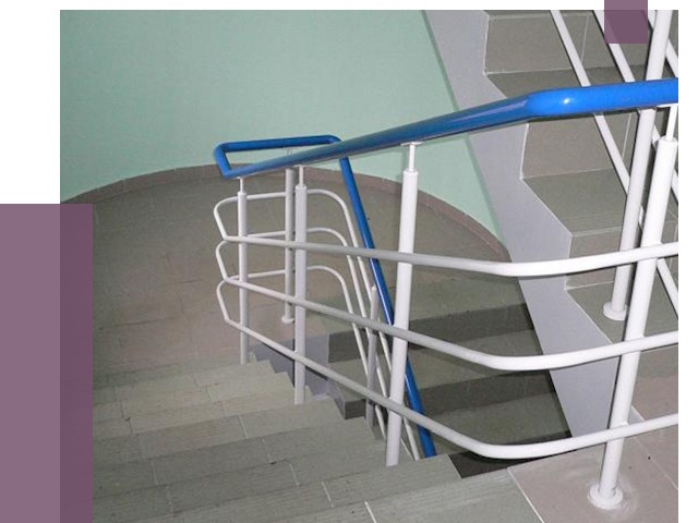 Перила в подъезде в Чите — установка и замена от 7504 руб. | ПРОЛЁТ-Чта