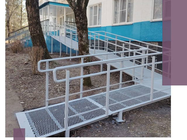 Пандусы под ключ в Чите: изготовление, монтаж и демонтаж