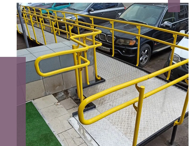 Стационарные пандусы в Чите от 12420 руб. | ПРОЛЁТ-Чта