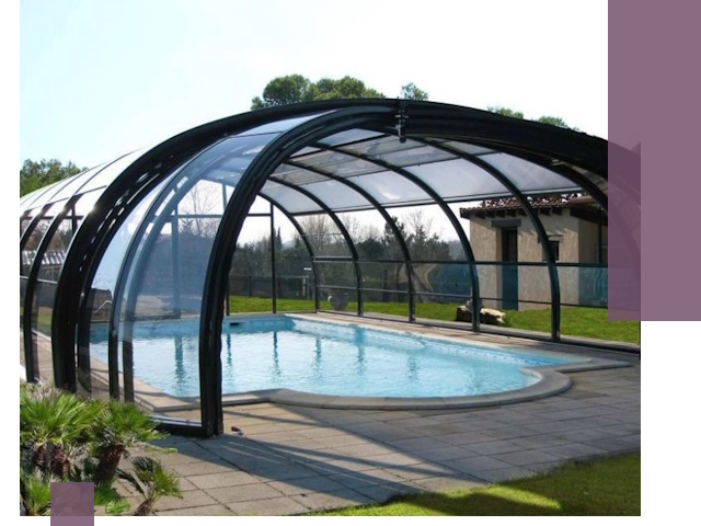 Навесы для бассейна в Чите: изготовление и монтаж под ключ