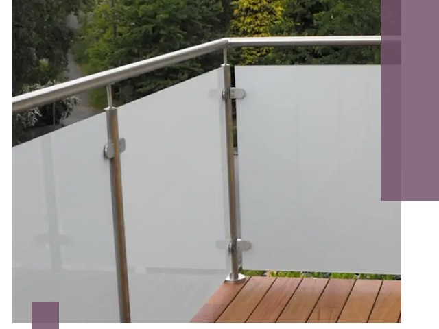 Алюминиевые парапеты для балконов и террас в Чите