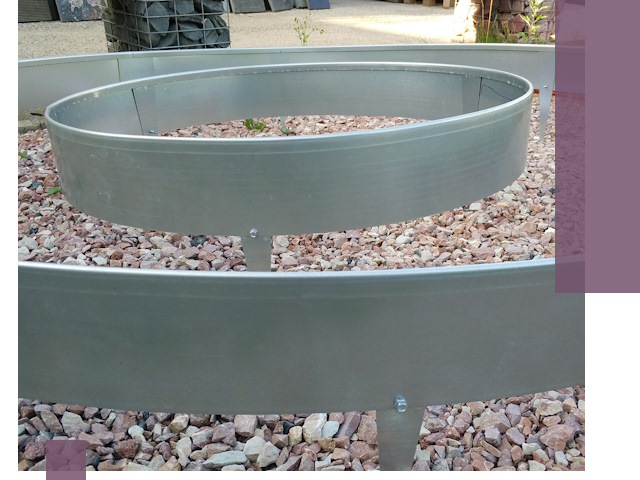 Нержавеющие бордюры под ключ в Чите — изготовление и монтаж