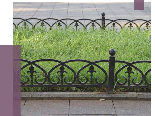 Декоративные металлические бордюры в Чите от 4347 руб.