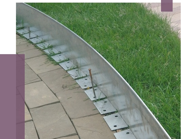 Металлические бордюры для тротуаров в Чите от 8798 руб.