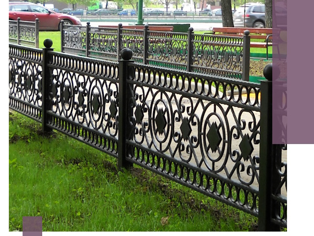 Секционные газонные ограждения под ключ в Чите