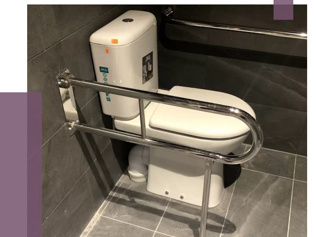 Поручни для санузлов в Чите от 4347 руб.  | ПРОЛЁТ-Чта