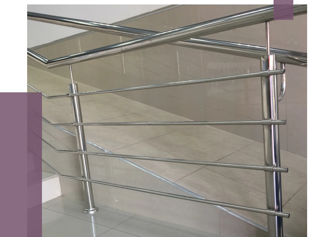 Изготовление поручней из нержавеющей стали в Чите